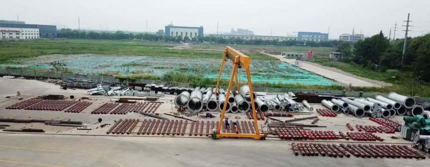 匠心造精品 实力筑标杆——江苏鸿光杆塔有限公司耐候钢项目圆满完成